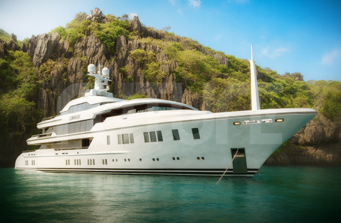 Yacht services visualization – AR & 3D design